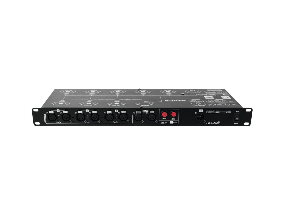 EUROLITE DMX Split 8X Splitter RDM
