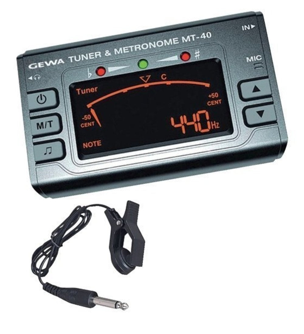 GEWA MT-40 accordatore, metronomo e generatore di toni