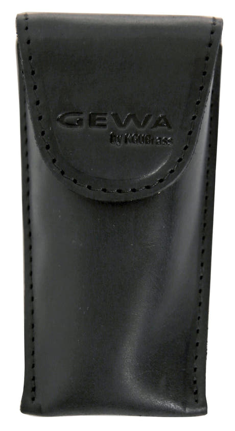 GEWA Crazy Horse Trumpet Single per 1 bocchino per trombe, nero
