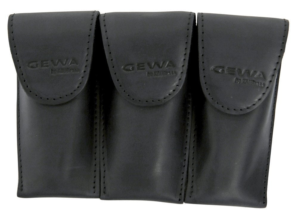 GEWA Crazy Horse Trumpet Triple per 3 bocchini per tromba, nero