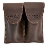 GEWA Crazy Horse Tromboni Double per 2 bocchini da trombone, marrone