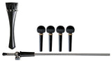 GEWA set di accessori in ebano per violoncello 4/4, fineaccordatori