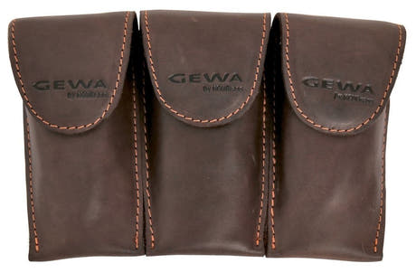 GEWA Crazy Horse Trombone Triple per 3 bocchini per Tromboni, marrone