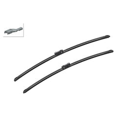 Set spazzole tergicristallo Bosch Aerotwin Flatblade A009S