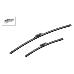 Set di spazzole tergicristallo flatblade Bosch Aerotwin A156S