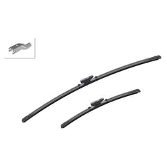 Set di spazzole tergicristallo Bosch Aerotwin Flatblade A158S