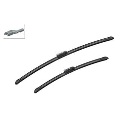 Set di spazzole tergicristallo Bosch Aerotwin Flatblade A187S
