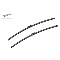 Set spazzole tergicristallo Bosch Aerotwin Flatblade A214S