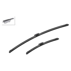 Set di spazzole tergicristallo Bosch Aerotwin Flatblade A250S