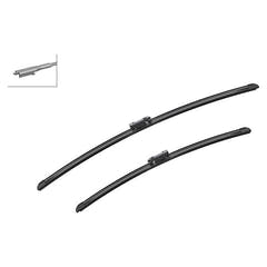 Set spazzole tergicristallo Bosch Aerotwin Flatblade A256S