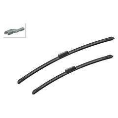 Set di spazzole tergicristallo flatblade Bosch Aerotwin A296S