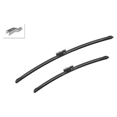 Set di spazzole tergicristallo Bosch Aerotwin Flatblade A322S