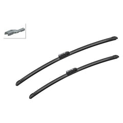 Set spazzole tergicristallo Bosch Aerotwin Flatblade A430S
