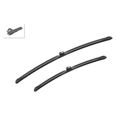 Set spazzole tergicristallo Bosch Aerotwin Flatblade A452S