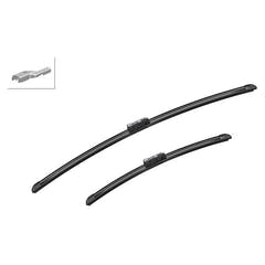 Set spazzole tergicristallo Bosch Aerotwin Flatblade A543S