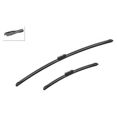 Set di spazzole tergicristallo Bosch Aerotwin Flatblade A557S