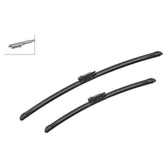 Set di spazzole tergicristallo flatblade Bosch Aerotwin A605S