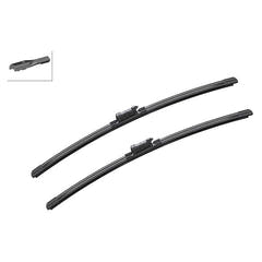 Set di spazzole tergicristallo Bosch Aerotwin Flatblade A798S