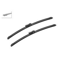 Set spazzole tergicristallo Bosch Aerotwin Flatblade A922S