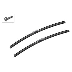 Set spazzole tergicristallo Bosch Aerotwin Flatblade A938S