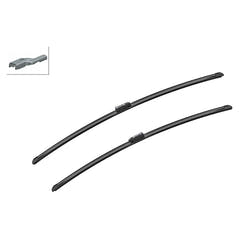 Set di spazzole tergicristallo Bosch Aerotwin Flatblade A944S