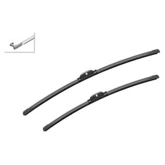 Set di spazzole tergicristallo Bosch Aerotwin Flatblade A957S