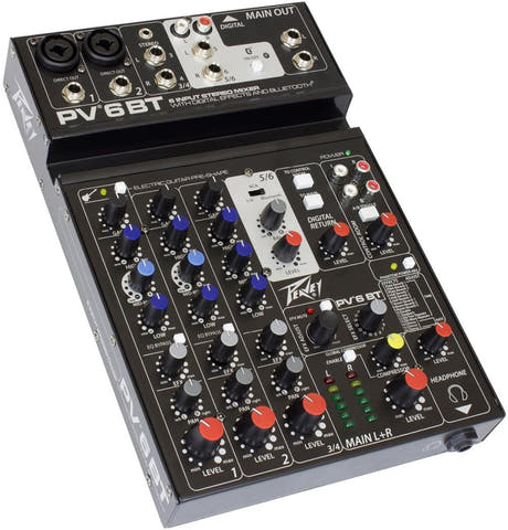 Peavey PV-6 BT Mixer