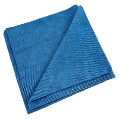 Panno in microfibra, 40x40cm, 330gsm, 10 pezzi Blu