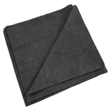 Panno in microfibra, 40x40cm, 330gsm, 10 pezzi Nero