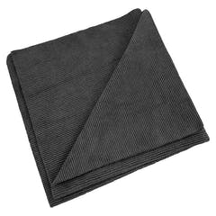 Panno in microfibra, 40x40cm, 330gsm, 10 pezzi Nero