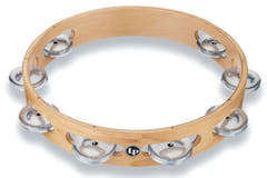 Latin Percussion Tamburello Pro 10 in a fila singola - Alluminio (LP380A-AL)