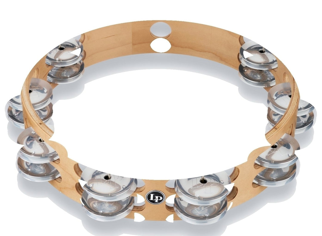 Tamburello Latin Percussion Pro 10 in Double Row - LP380B-AL (LP380B-AL)