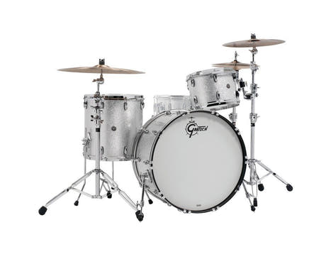 Gretsch USA Brooklyn set di fusti a 3 elementi 24", Satin Ice Blue Metallic