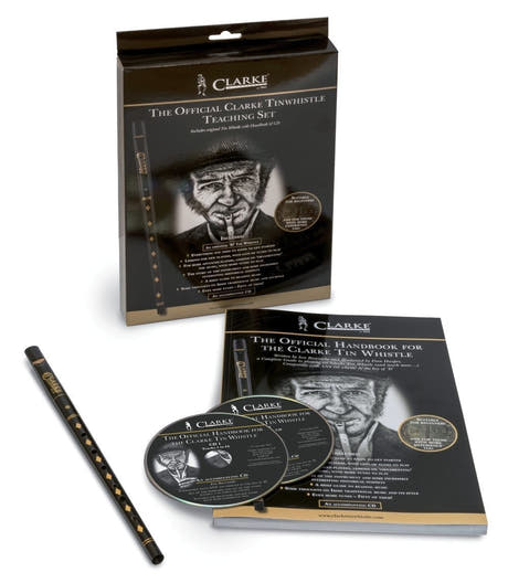 Clarke Original tin whistle in D, set iniziale con manuale e CD