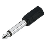 Adattatore Jack Mono Femmina 3.5 mm a Jack Mono 6.3 mm