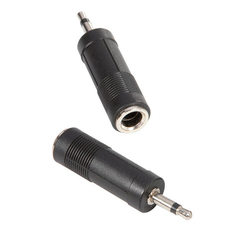 Adattatore Audio Jack 6.3 mm Mono Femmina a Jack Mono 3.5 mm