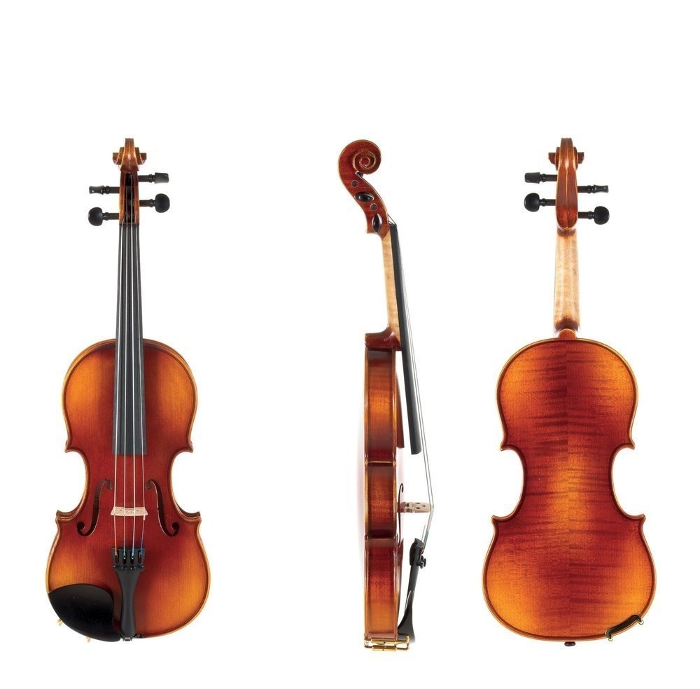GEWA Ideale violino 3/4 con piroli Wittner, custodia sagomata e archetto in carbonio