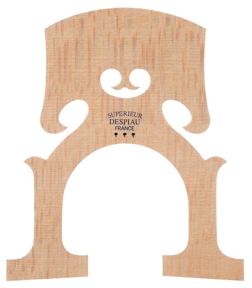 Despiau ponticello per violoncello modello belga 5, larghezza dei piedi 90 mm