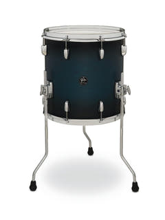 Gretsch Renown Maple tom da pavimento 14" x 14", Satin Antique Blue Burst