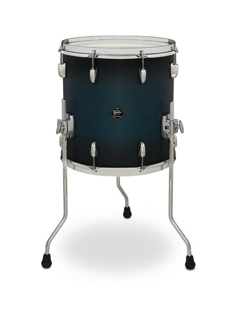Gretsch Renown Maple tom da pavimento 14" x 14", Satin Antique Blue Burst