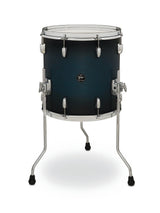 Gretsch Renown Maple tom da pavimento 14" x 14", Satin Antique Blue Burst