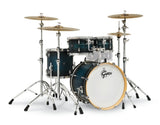Gretsch Renown Maple 4-delt shell set 20", Satin Antique Blue Burst