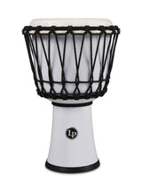 Latin Percussion Djembe World 7-inch Rope Tuned Circle - White (LP1607WH)