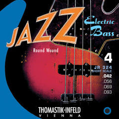 Thomastik-Infeld corde per basso elettrico Jazz Bass series nickel round wound roundcore - set (JR324)