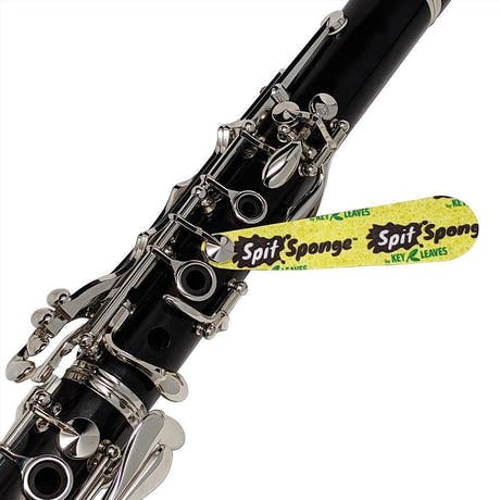 Key Leaves Spit Sponge panno per la pulizia di clarinetto, oboe e flauto