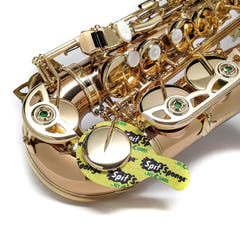 Key Leaves Spit Sponge pile detergente per sassofono