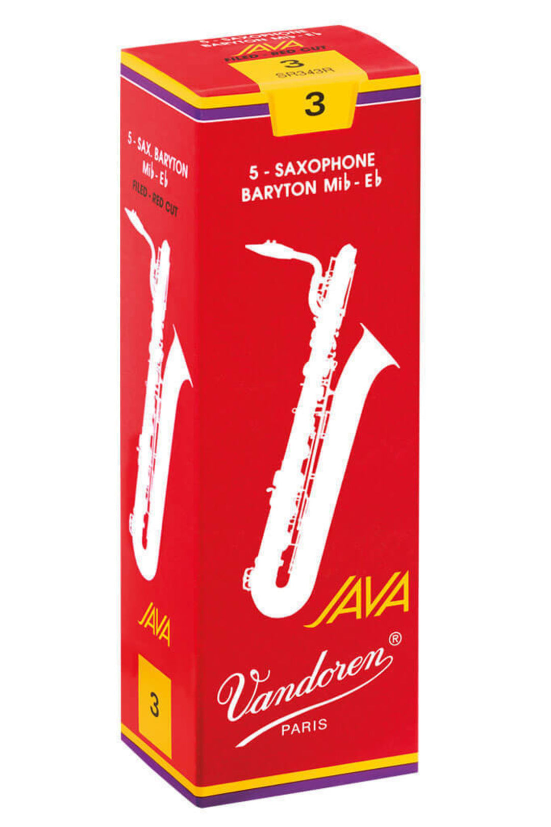 Ance Vandoren Sassofono baritono Java Filed Red - 2 1/2