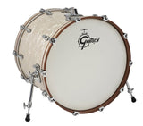 Gretsch Renown Maple grancassa 22" x 18", Vintage Pearl