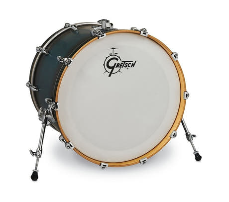 Gretsch Renown Maple grancassa 22" x 18", Satin Antique Blue Burst