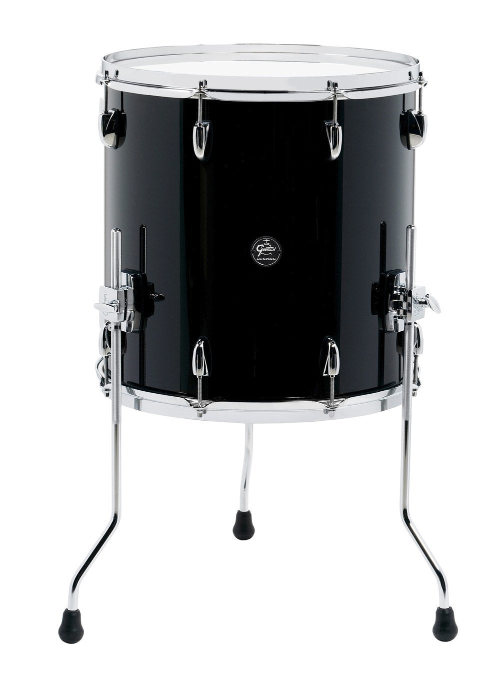 Gretsch Renown Maple timpano da pavimento 16" x 16", Piano Black